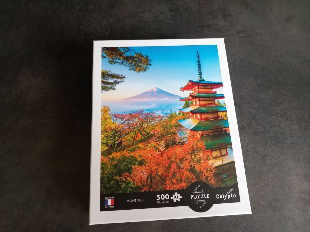 puzzle 500 pièces du mont fuji