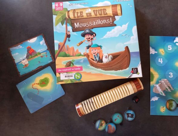 ïle en vue moussaillons !